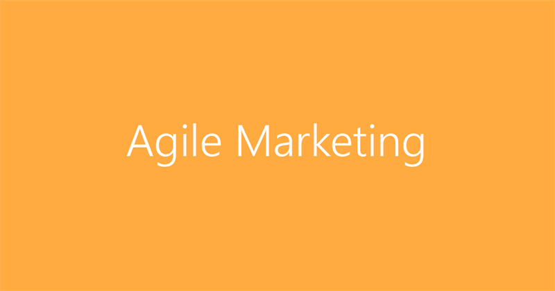 Agile Marketing