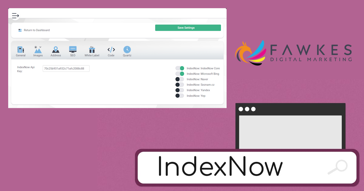 Brilliance CRM by Fawkes Digital Marketing: Now Supporting IndexNow for Your Business Success