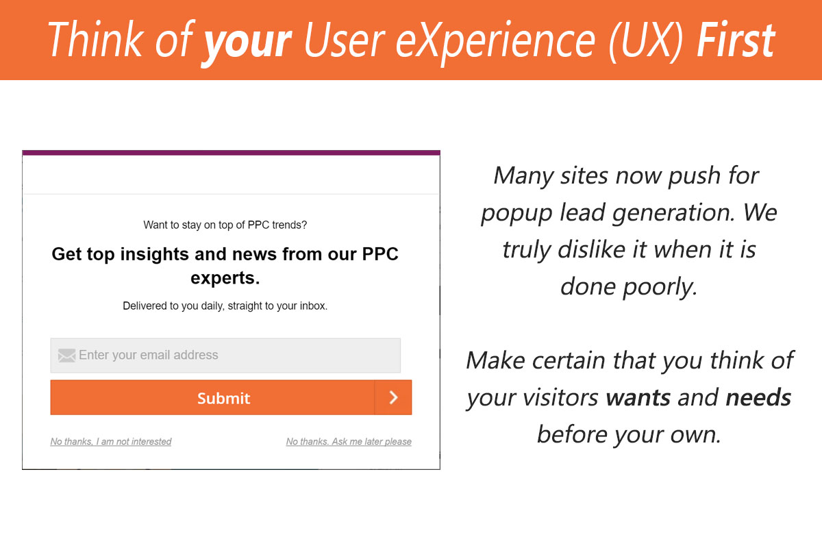 Improving your SEO and your User Experience